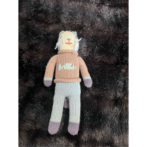 Blabla | Toys | Blabla Sardine Cat Kitty Rattle Hand Knit Rag Doll ...